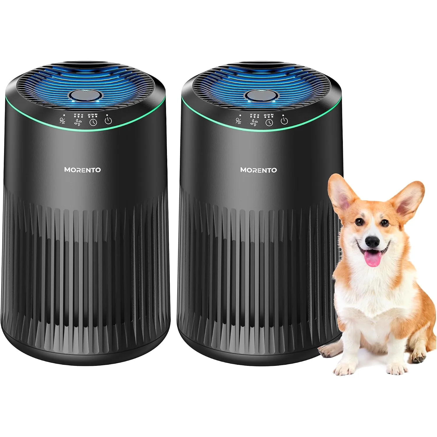 MORENTO purifiers in four finishes